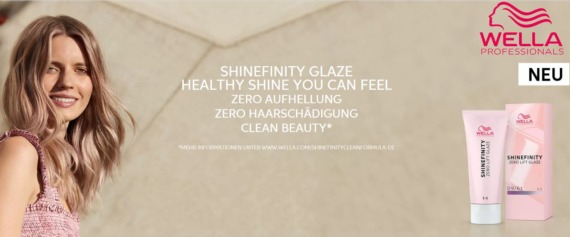 Shinefinity Glaze, die Tönungslasur von Wella. keine Aufhellung, keine Haarschädigung, einfach ein gesundes Haargefühl. Erhältlich und in Anwendung bei Salon Patricia - Top-Frisuren, Fashion-Schnitts für jede Gelegenheit